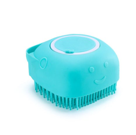 Silicone Dog Bath Massage Gloves Brush Pet Cat Bathroom Cleaning Tool Comb Brush For Dog Can Pour Shampoo Dog Grooming Supplies - Pawlium