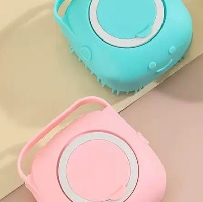 Silicone Dog Bath Massage Gloves Brush Pet Cat Bathroom Cleaning Tool Comb Brush For Dog Can Pour Shampoo Dog Grooming Supplies - Pawlium
