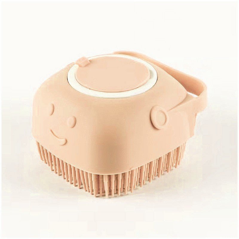 Silicone Dog Bath Massage Gloves Brush Pet Cat Bathroom Cleaning Tool Comb Brush For Dog Can Pour Shampoo Dog Grooming Supplies - Pawlium